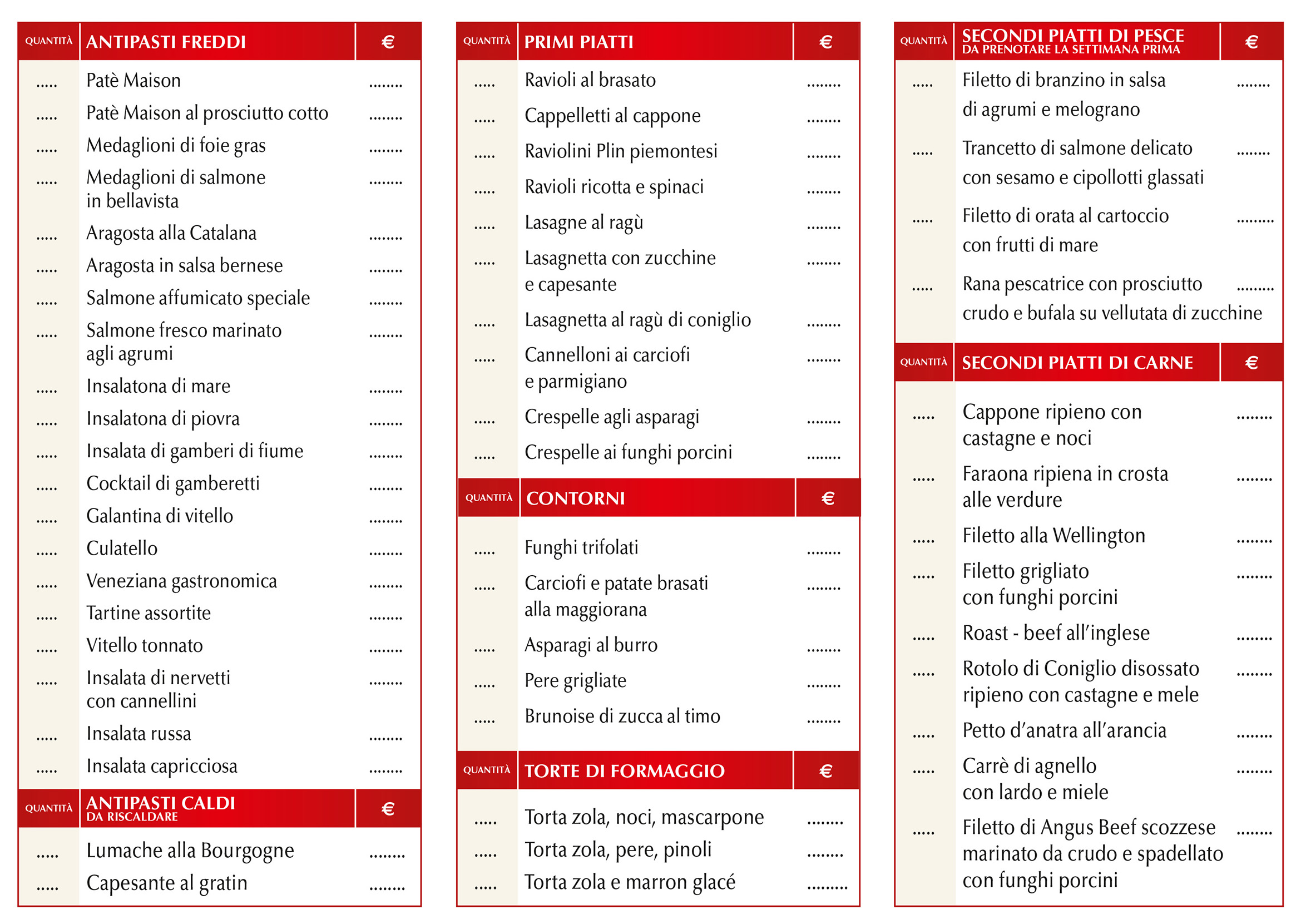 Menu Di Natale Gastronomia.Il Menu Di Natale 2014 Enogastronomia Risetti