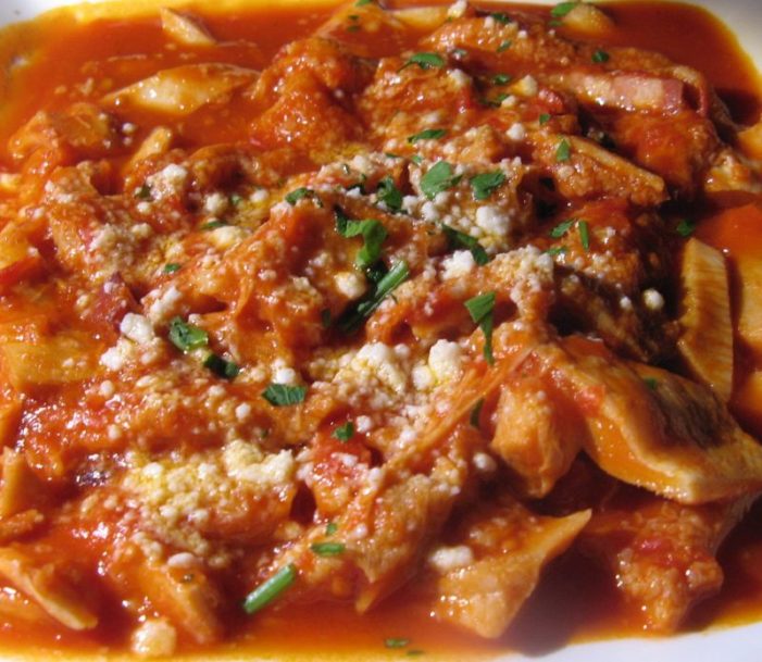 Trippa alla parmigiana Trippa alla parmigiana