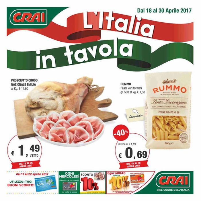 Volantino valido dal 18 al 30 aprile Volantino valido dal 18 al 30 aprile