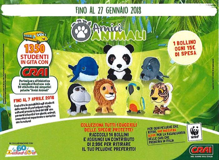 Amici Animali – Peluche WWF Amici Animali – Peluche WWF