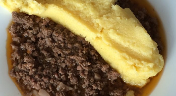 Polenta e bruscitt Polenta e bruscitt
