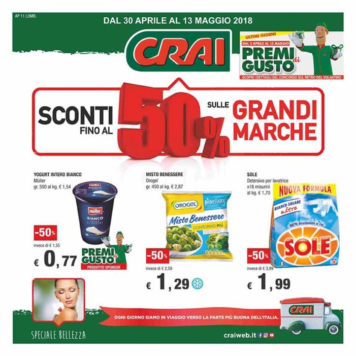Volantino dal 30 aprile al 13 maggio Volantino dal 30 aprile al 13 maggio