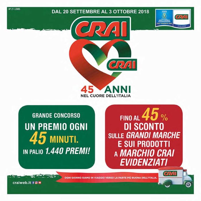 Nuovo volantino dal 20 settembre al 1 ottobre Nuovo volantino dal 20 settembre al 1 ottobre