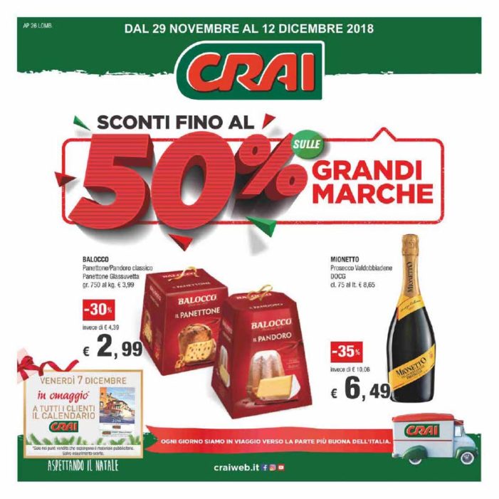 Nuovo volantino dal 29 novembre al 12 dicembre Nuovo volantino dal 29 novembre al 12 dicembre