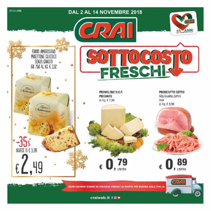 Nuovo volantino dal 2 al 14 novembre Nuovo volantino dal 2 al 14 novembre