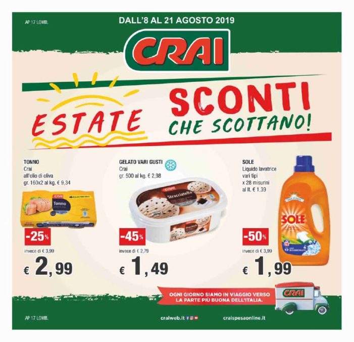 Volantino dall’8 al 21 agosto Volantino dall’8 al 21 agosto