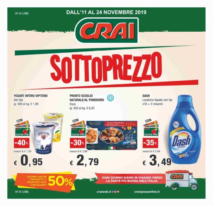 Volantino dal 11 al 24 novembre Volantino dal 11 al 24 novembre