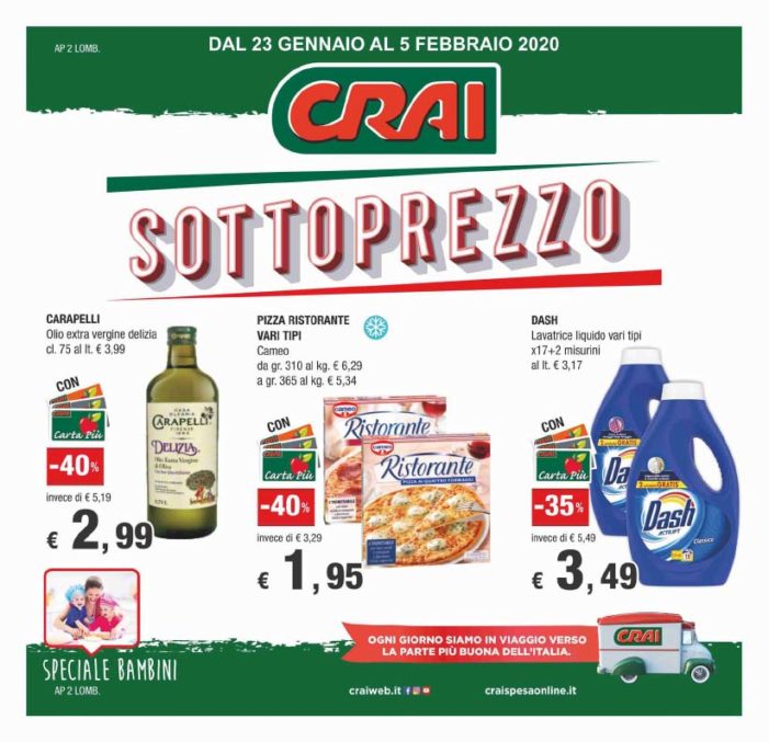 Volantino dal 23 gennaio al 5 febbraio Volantino dal 23 gennaio al 5 febbraio