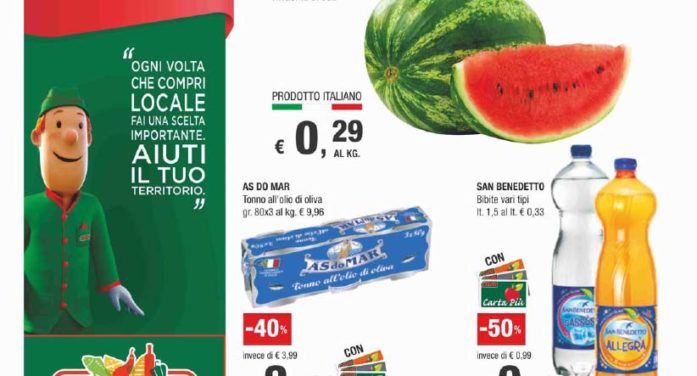 Volantino dal 6 al 19 agosto Volantino dal 6 al 19 agosto