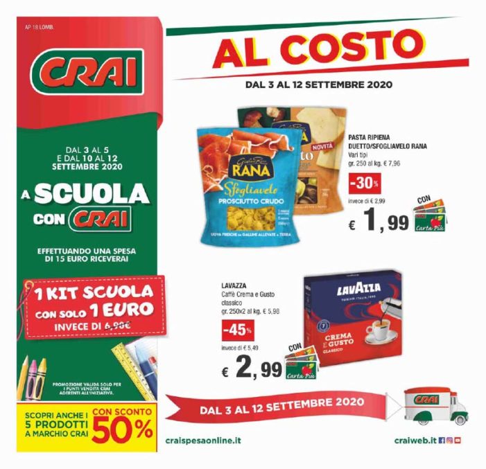 Volantino dal 3 al 12 settembre Volantino dal 3 al 12 settembre